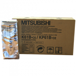 Rouleaux de papier thermique Mitsubishi K61B/KP61B (4 unités)