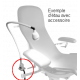 Etau unitaire pour accessoires pour fauteuil Promotal Dénéo