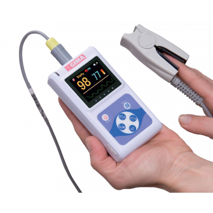 Doigt oxymètre de pouls PO-250 avec Software & Data Cable et la couleur de  forme d'onde SpO2 : : Hygiène et Santé