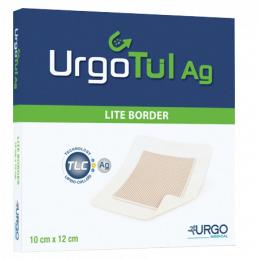 Pansements Urgotul AG Lite Border (boite de 16)