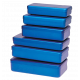 Boite de stérilisation en aluminium pour instruments - Coloris bleu