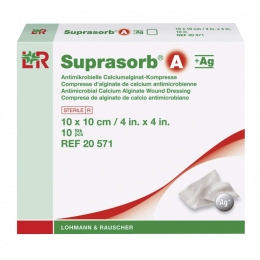 Pansements LR Suprasorb A + AG (boite de 5 ou 10)