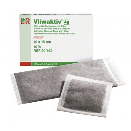 Pansements antimicrobiens LR Vliwaktiv + AG (boite de 10)
