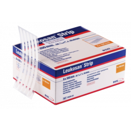 Sutures cutanées adhésives BSN médical Leukosan Strip (boite de 50)