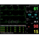 Moniteur patient multiparamétrique GIMA PC-3000 (PNI, SpO2, Temp., Resp.,ECG)
