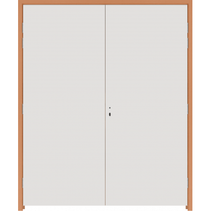 Porte plombée pivotante 2 vantaux, pb 1 mm (83+43 x 204 cm)