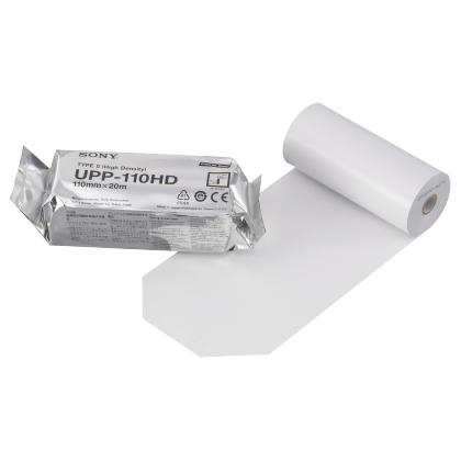 Rouleau de papier thermique Sony UPP110HD (l'unité)