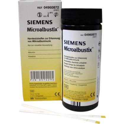Bandelettes réactives Siemens Labstix (boite 100)