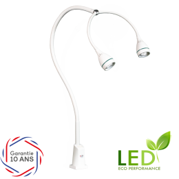 Lampe d'examen bi-tête à LED LID Hydra