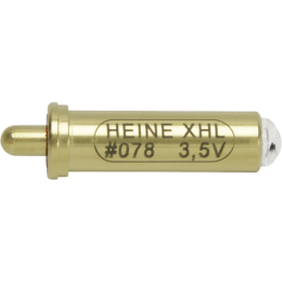 Ampoule de rechange 3,5 V XHL Xénon halogène Heine