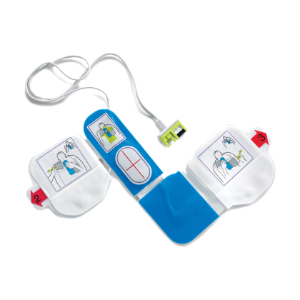 Electrode monobloc CPR-D-padz pour défibrillateurs Zoll AED plus